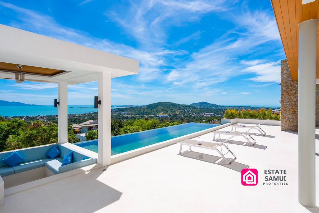 ocean view villas for sale, koh samui