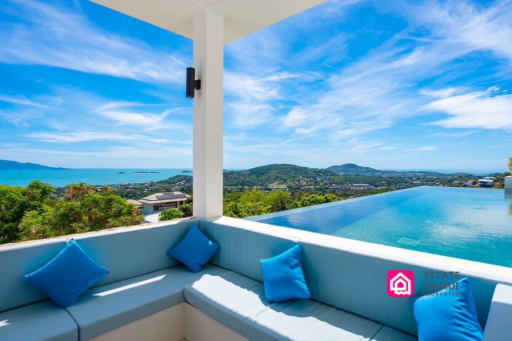 ocean view villas for sale, koh samui