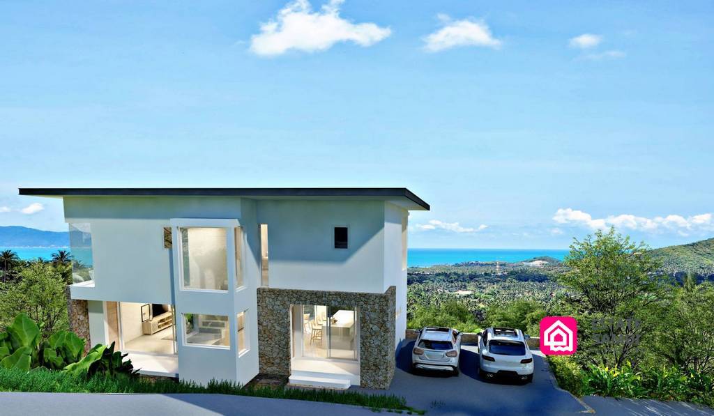 contemporary sea view villa for sale