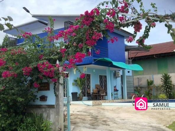 bangrak home with private pool, koh samui