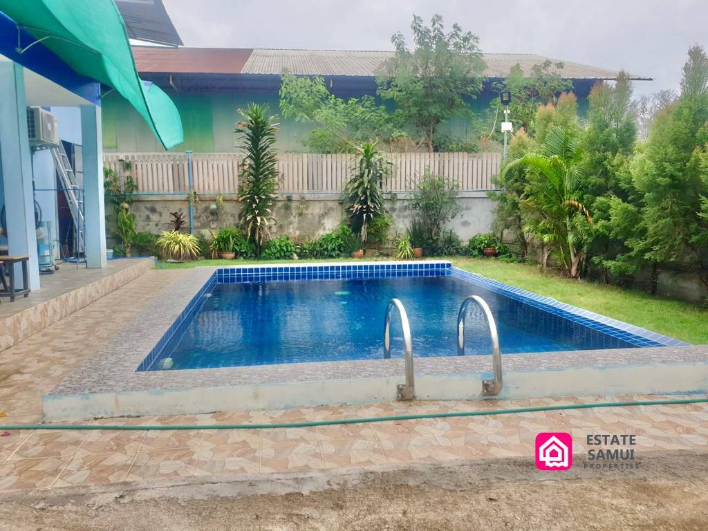 bangrak home with private pool, koh samui