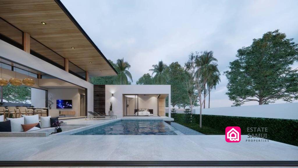 modern lamai pool villas