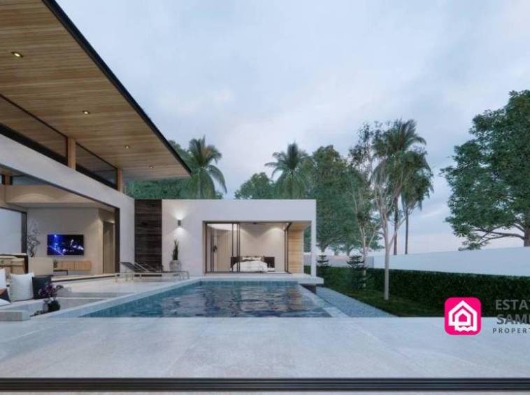 lamai contemporary pool villas