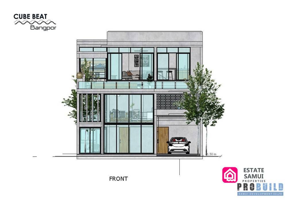 front elevation plan