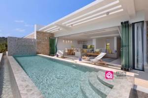 luxury duplex pool villa for sale