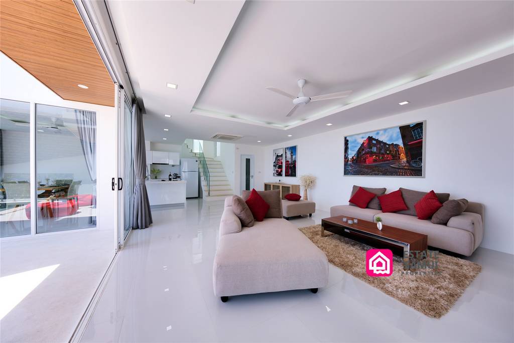 modern living area