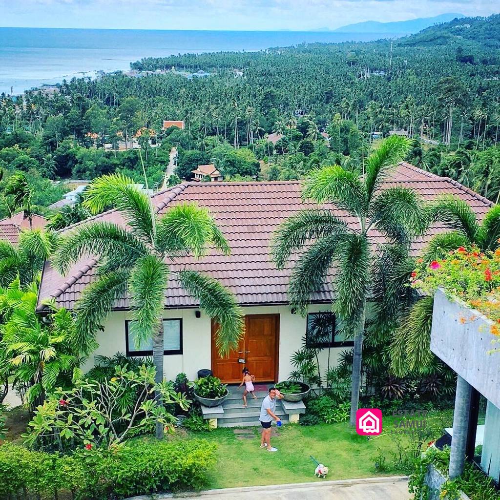 lamai sea view villa