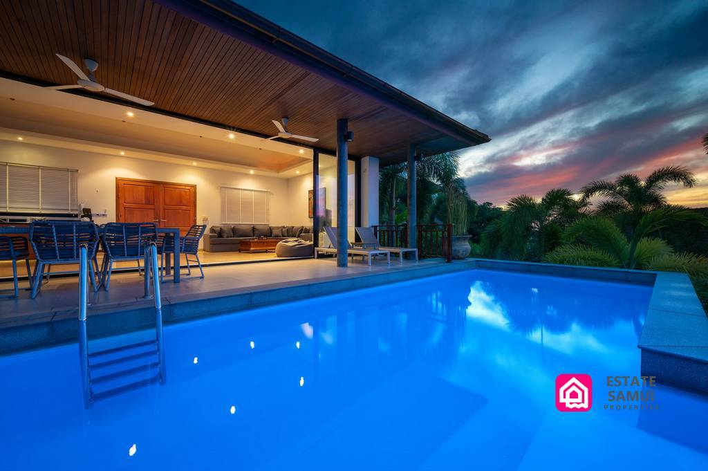 lamai sea view villa