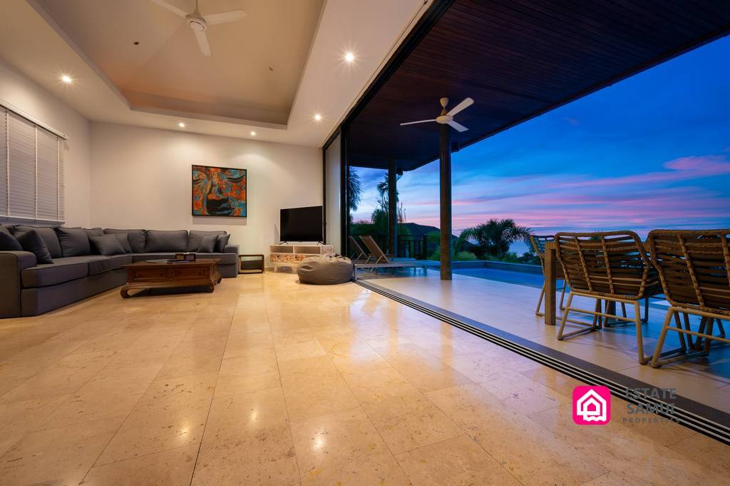 lamai sea view villa