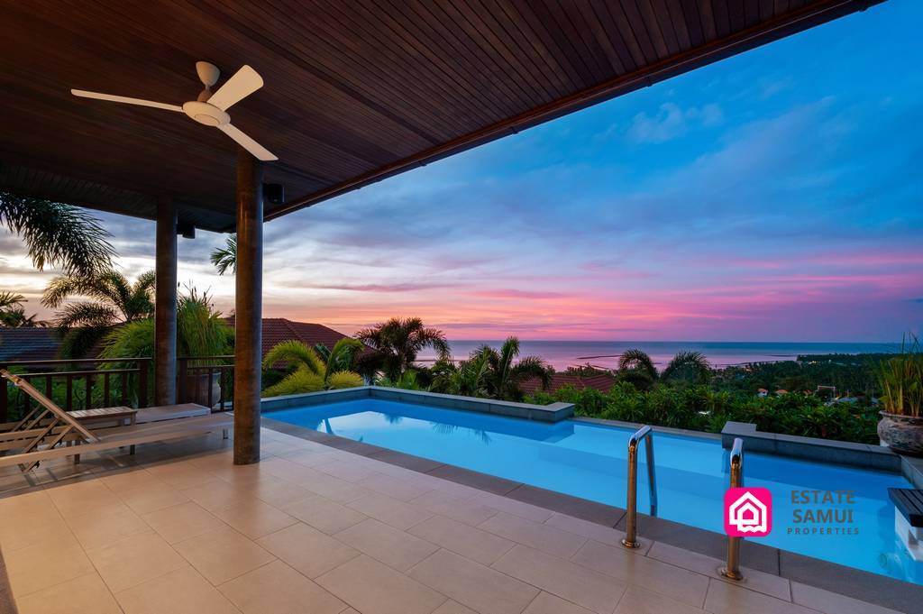 lamai sea view villa