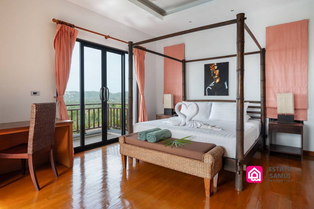 lamai sea view villa