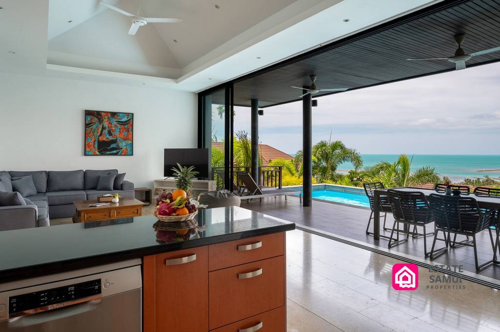 lamai sea view villa