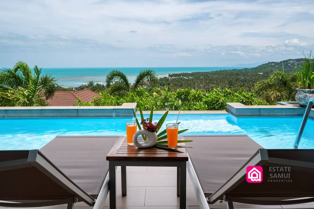 lamai sea view villa