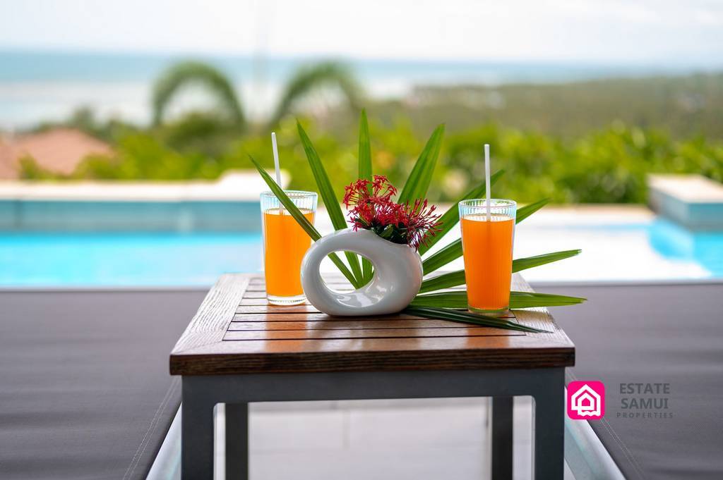 lamai sea view villa