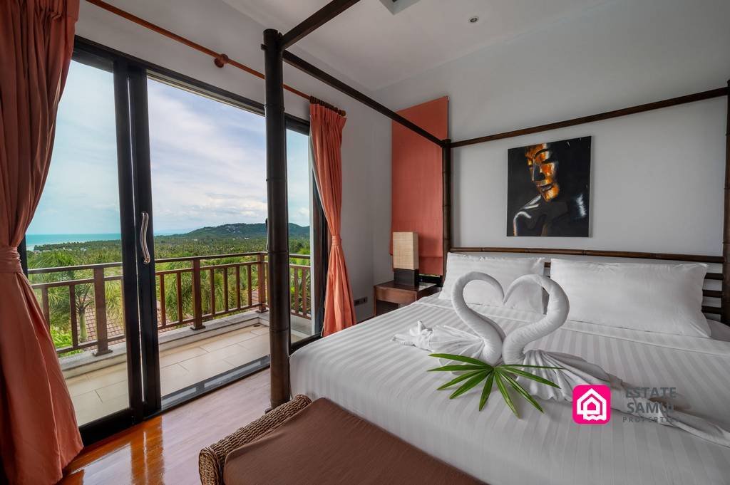 lamai sea view villa