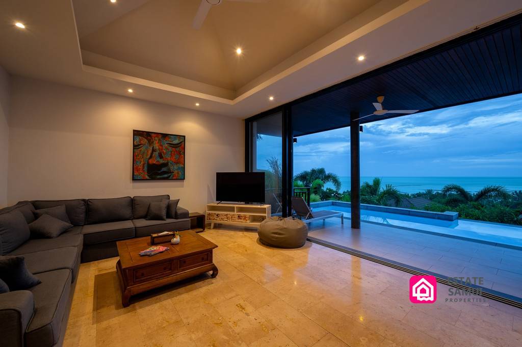 lamai sea view villa