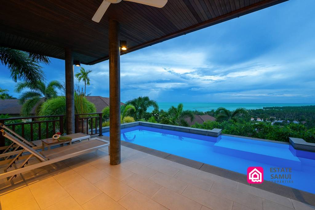 lamai sea view villa