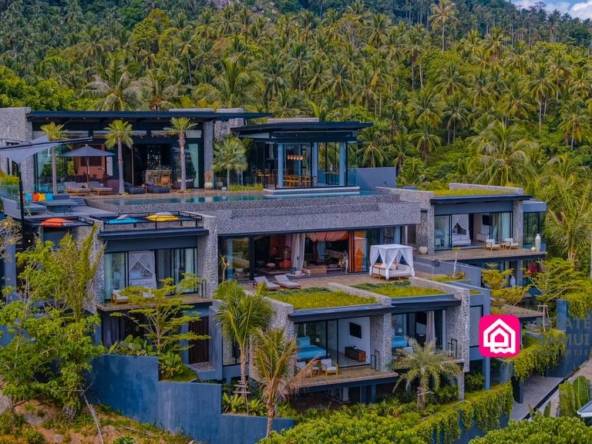 extraordinary chaweng villa for sale
