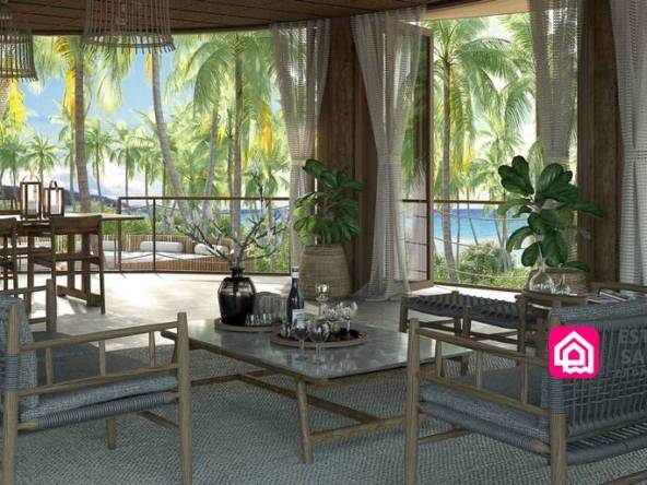 bungalow living area