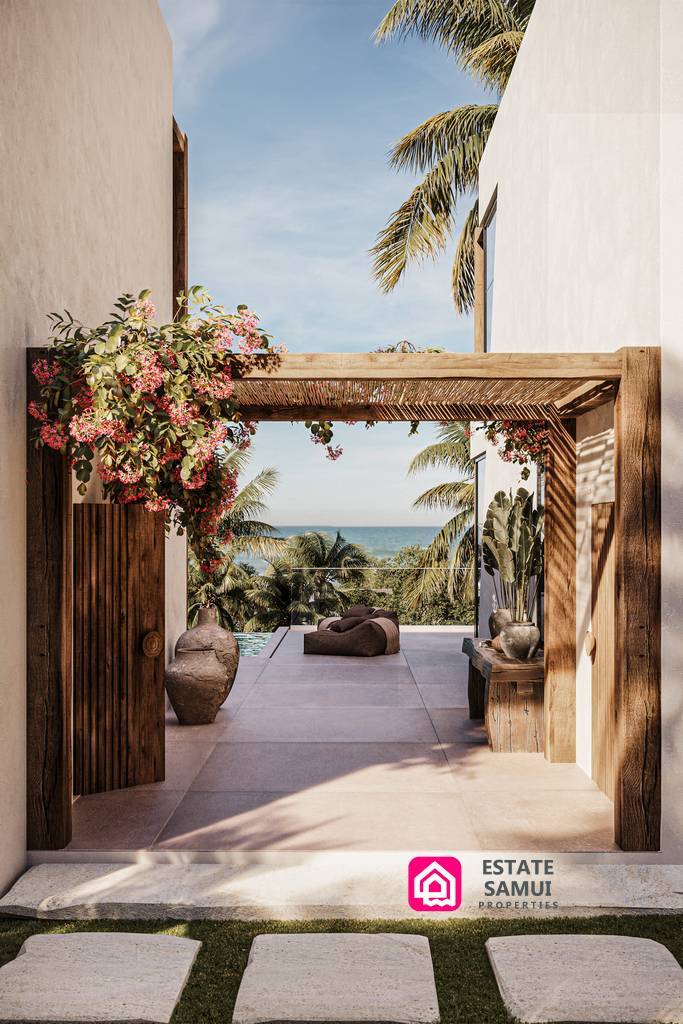 boho style entrance