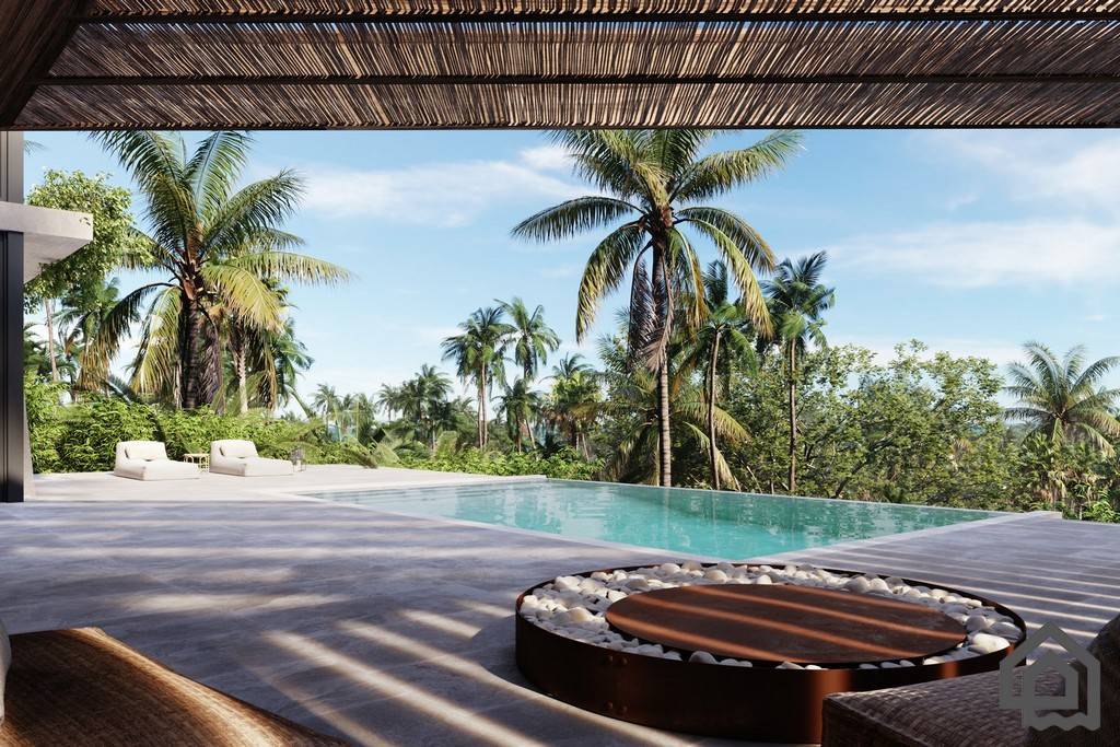 modern sea view properties, koh samui