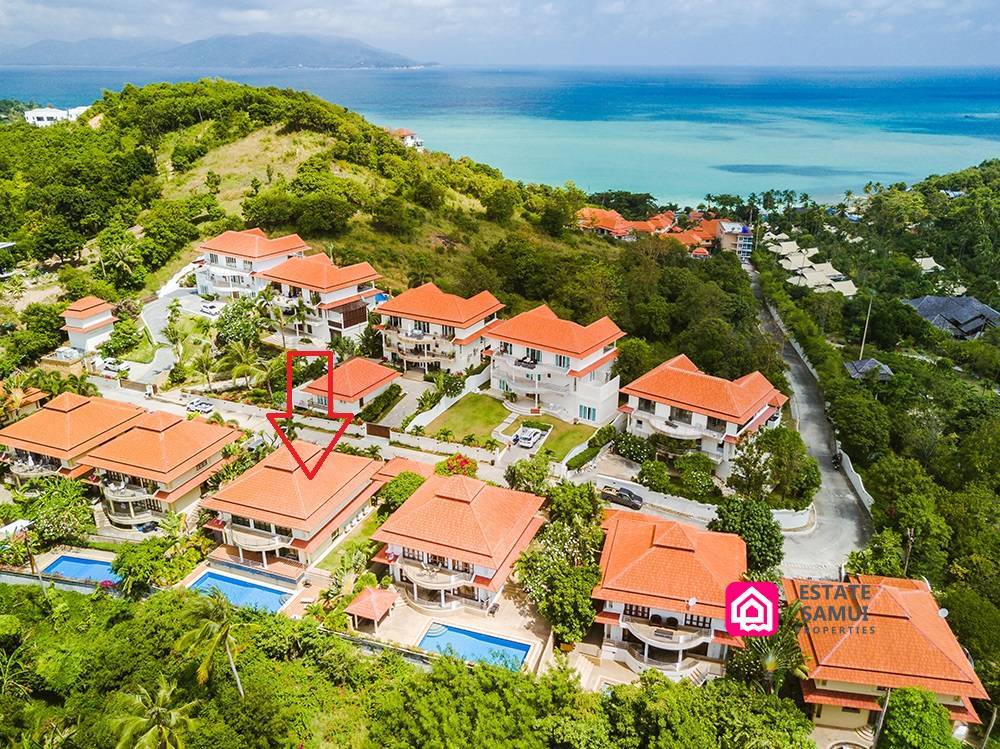 sea view beachside villa for sale