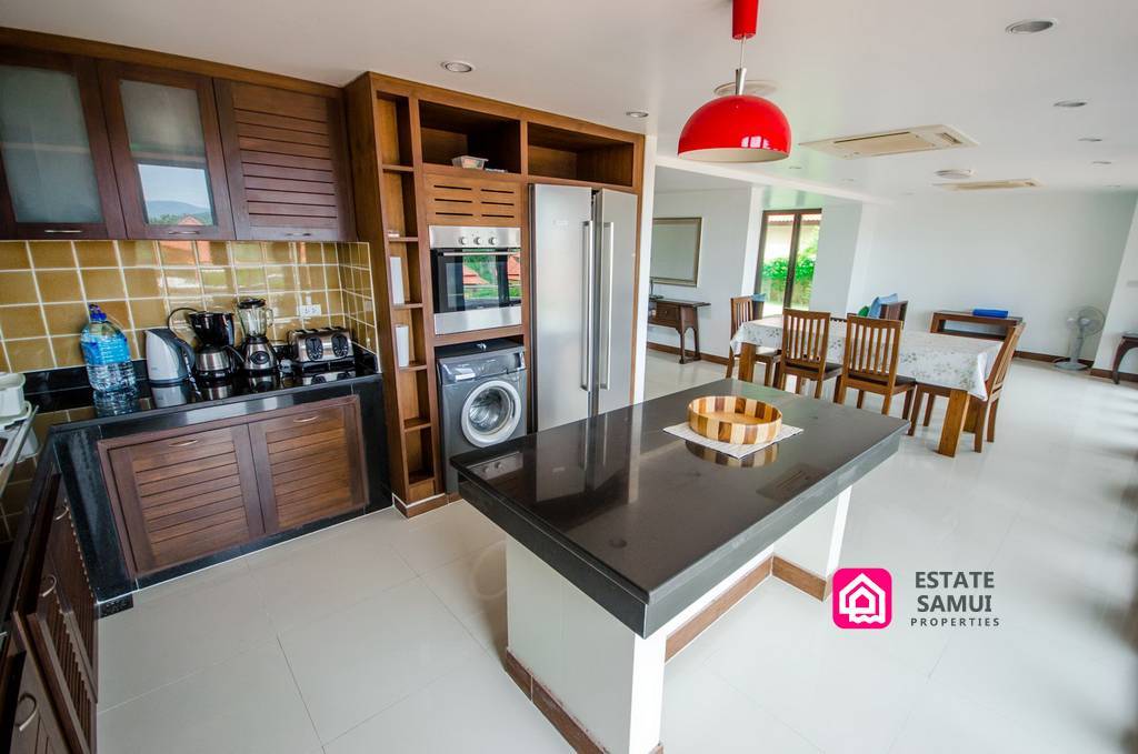 well equipped kitchen