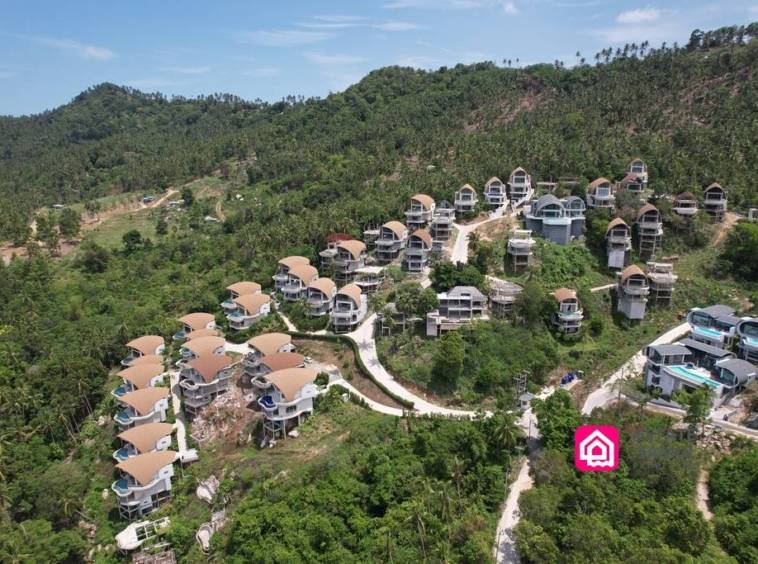 secure hillside villa estate
