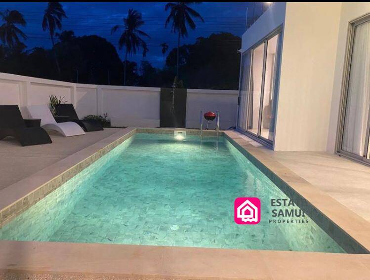 phase 1 completed villa pool