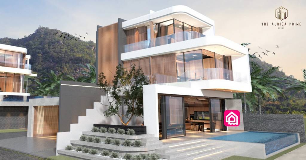 modern beach villas for sale