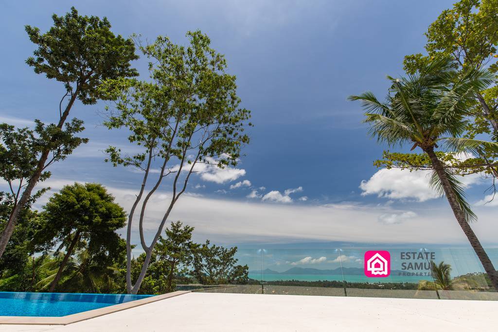 sea views from the pool deck