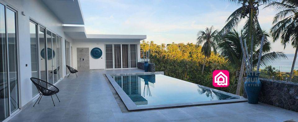 spacious sea view villa