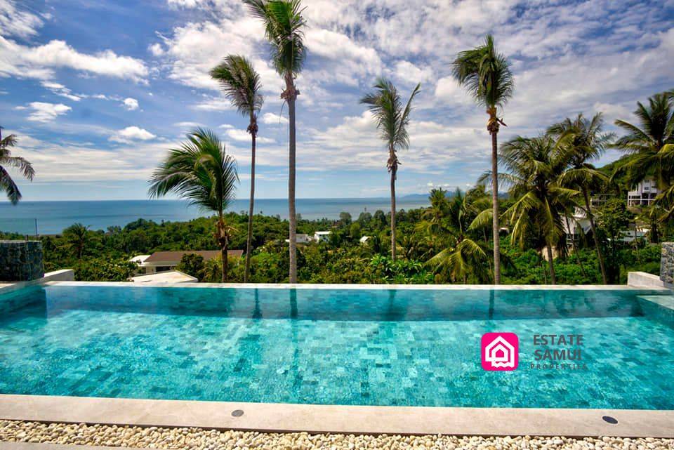 infinity pool sea views