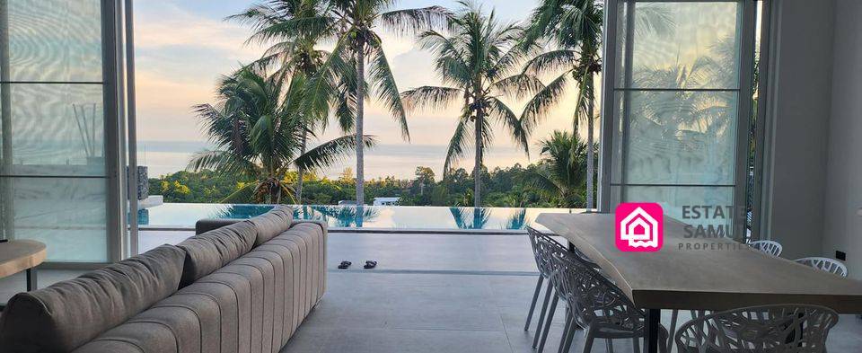 spacious sea view villa