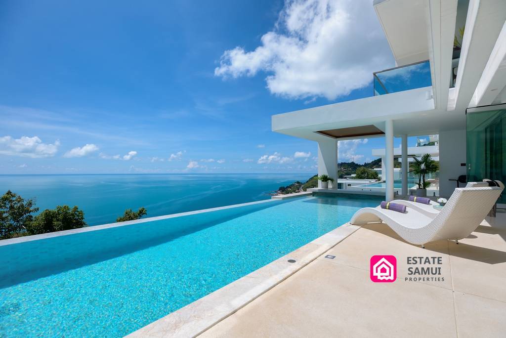 modern ocean view villa for sale