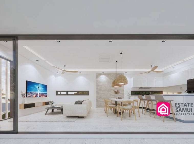 modern living area