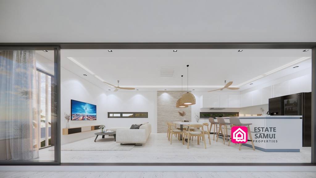 modern living area