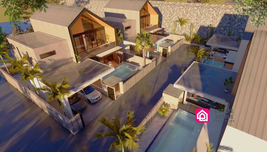 modern chaweng pool villas