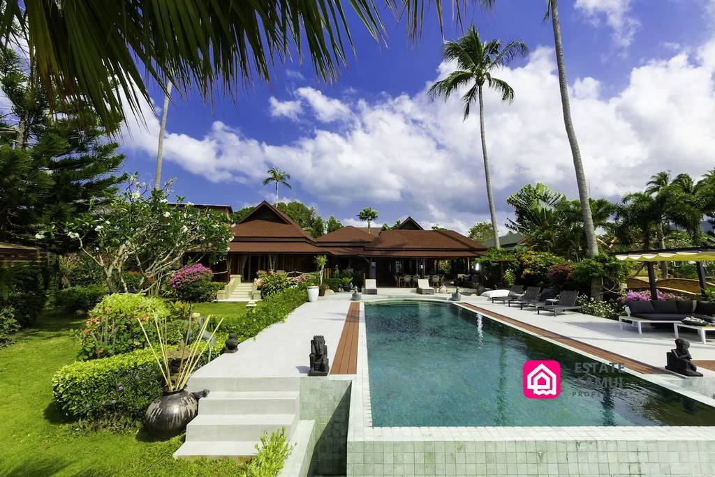 traditional style beach villa