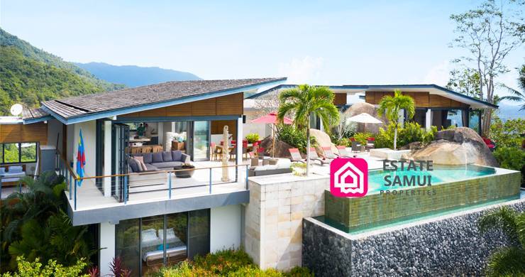 captivating sea view villa for sale