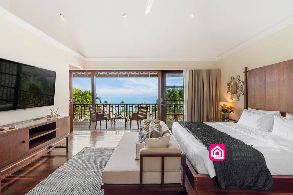 master bedroom ocean views