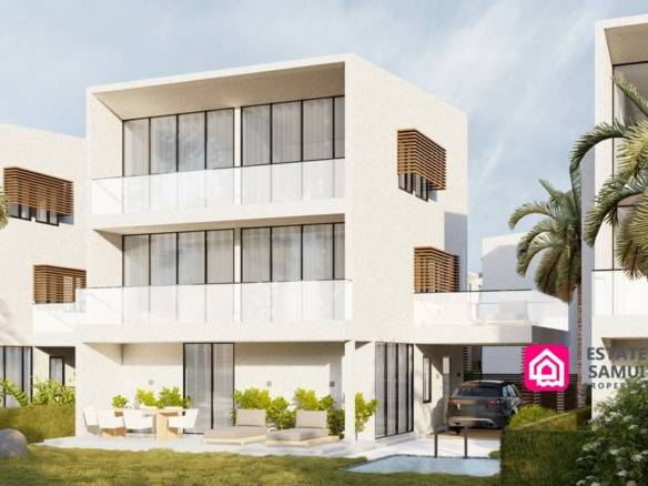 contemporary pool villas, koh samui