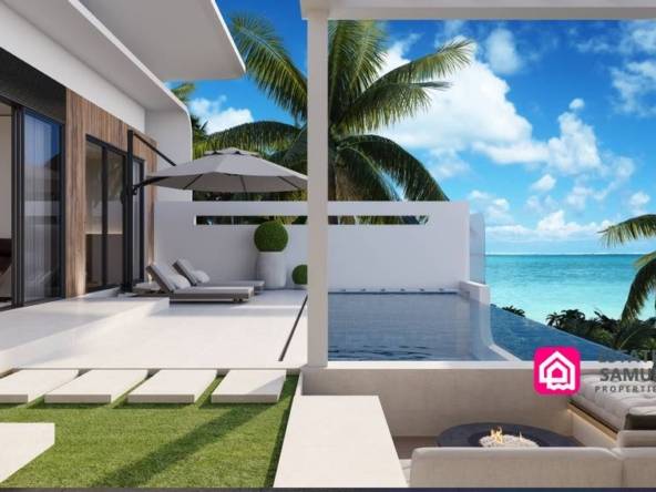 modern sea view chaweng villas