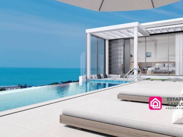 modern sea view chaweng villas