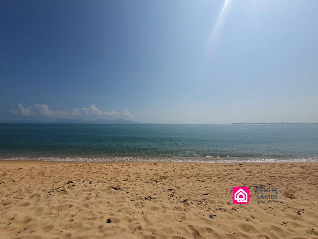 beach land plot for sale, koh samui