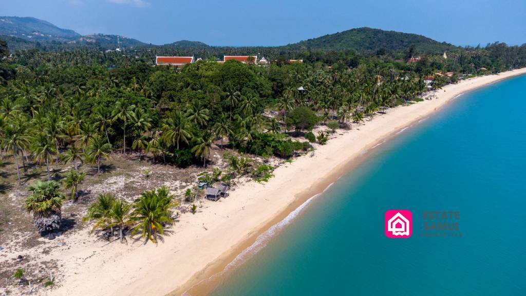 beach land plot for sale, koh samui