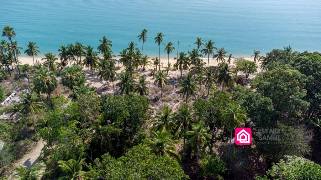 beach land plot for sale, koh samui