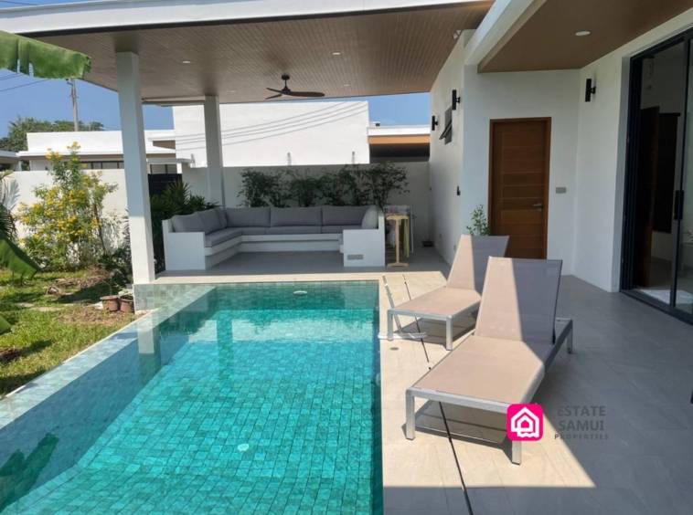 modern Bophut pool villa
