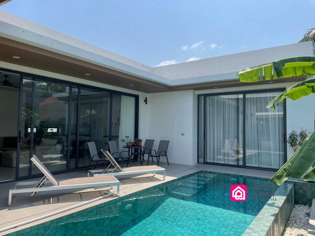 modern Bophut pool villa