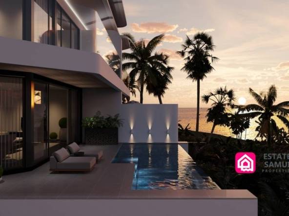 sea view duplex villas for sale,